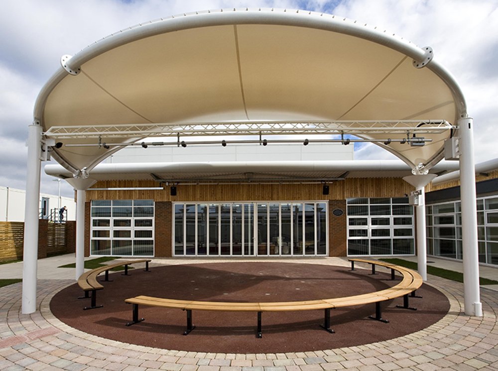 Orchard Bandshell - Fabric architecture
