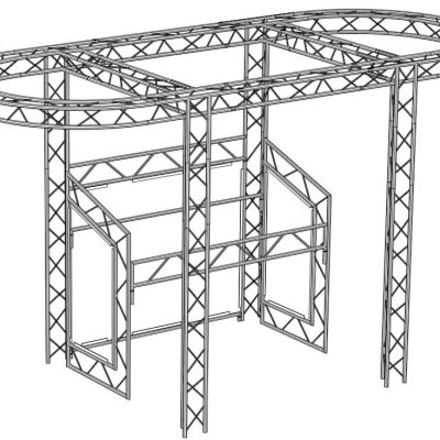 CS120 Control Station with extended oval expansion system